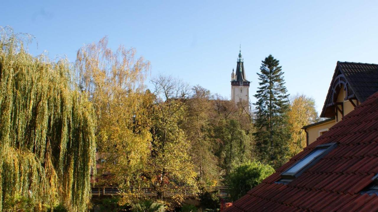 Penzion Pod Zámkem Průhonice Exterior foto